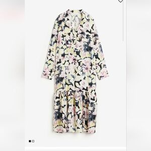 H&M Floral Dress W/ Collar